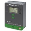Qoltec Solarny regulator ładowania MPPT z czujnikiem temperatury 20A |  12V/24V | LCD | 2xUSB | GEL | LiFePO4